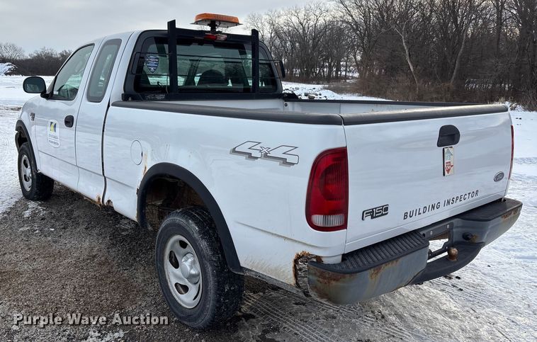 image for item FB3495 2003 Ford F150 Ext. Cab pickup truck