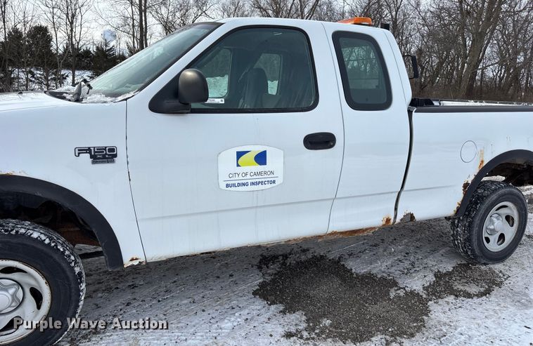 image for item FB3495 2003 Ford F150 Ext. Cab pickup truck