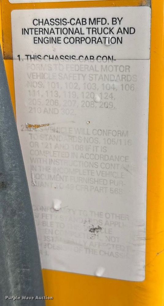 image for item FG0046 2006 International 7400 dump truck