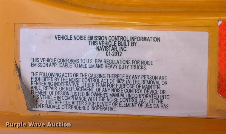 image for item FG0048 2013 International 7500 WorkStar dump truck