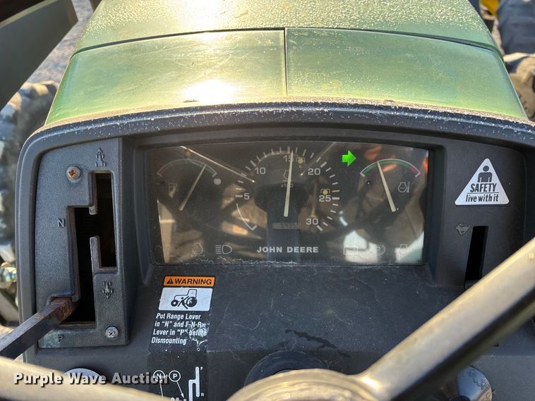 image for item FG0049 John Deere 5320 MFWD tractor
