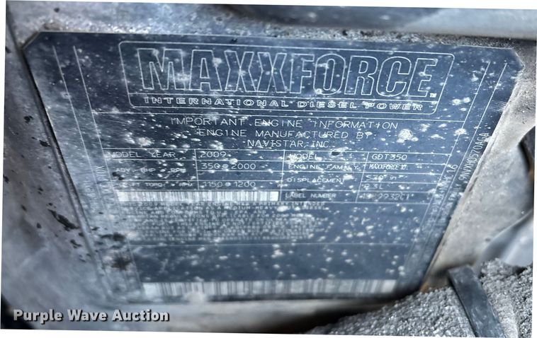 image for item FG0050 2010 International 7500 WorkStar dump truck