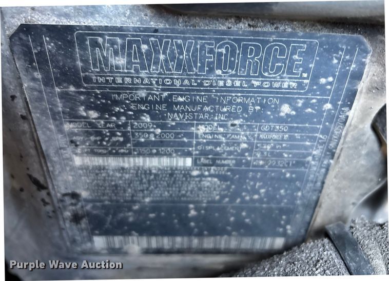 image for item FG0050 2010 International 7500 WorkStar dump truck