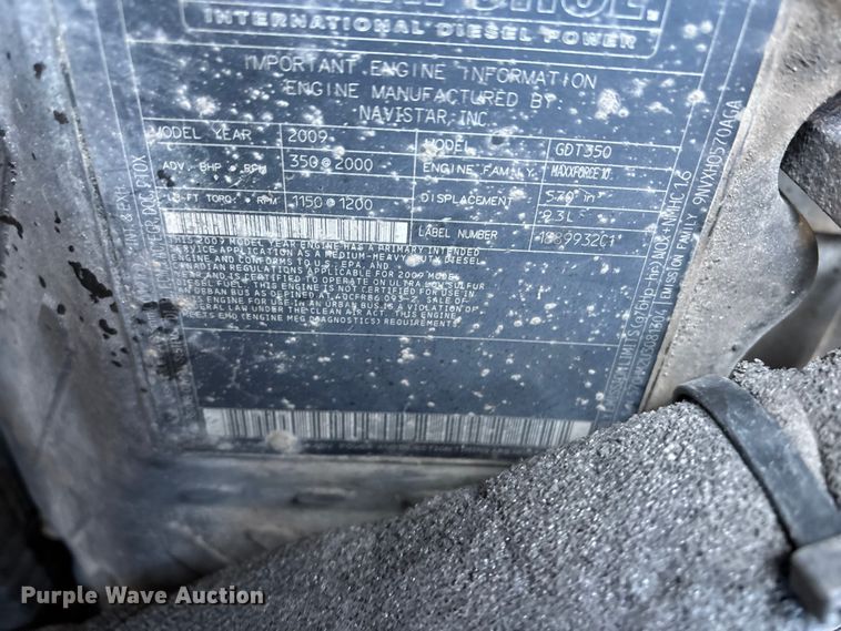 image for item FG0050 2010 International 7500 WorkStar dump truck