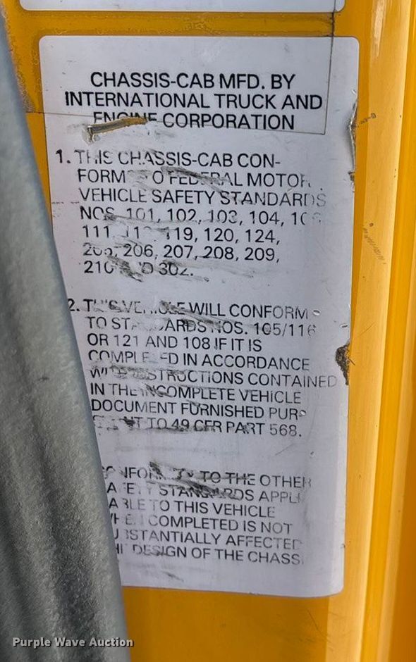 image for item FG0054 2006 International 7400 dump truck