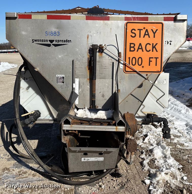 image for item FG0055 (6) spreader beds and (5) snow plows 