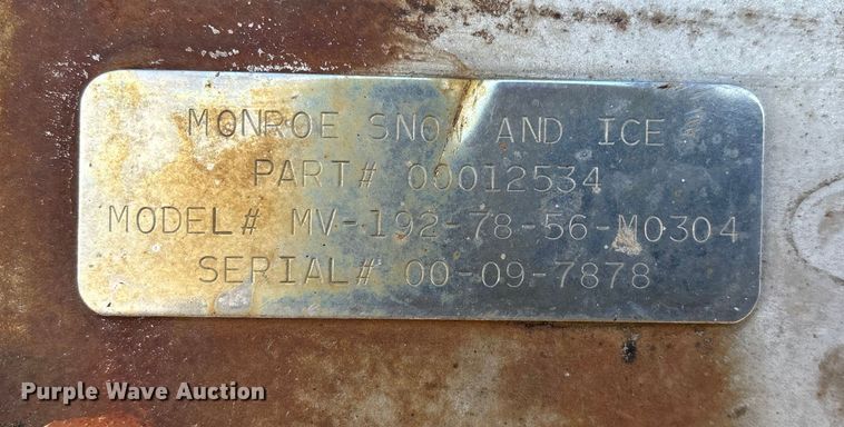 image for item FG0055 (6) spreader beds and (5) snow plows 