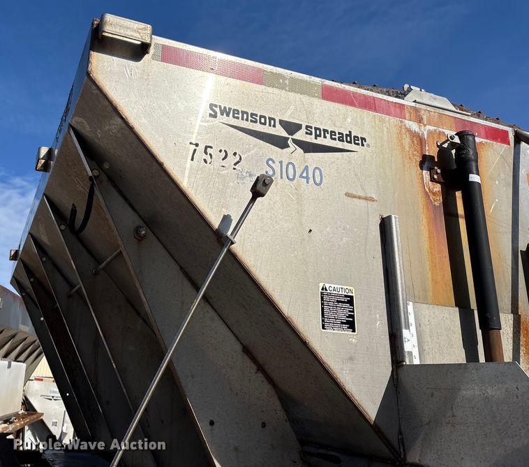 image for item FG0055 (6) spreader beds and (5) snow plows 