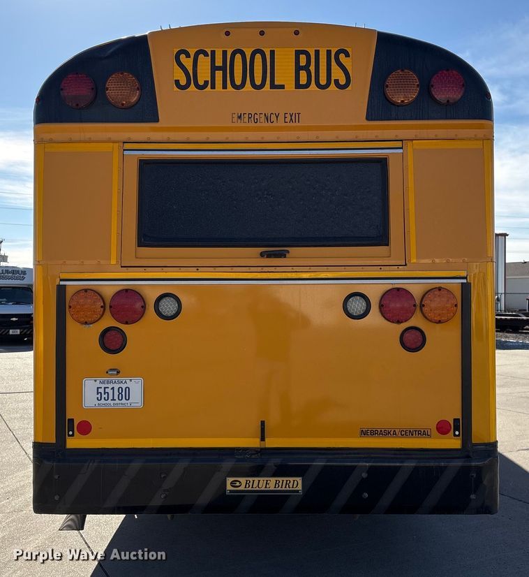 image for item FG2603 2014 Blue Bird school bus