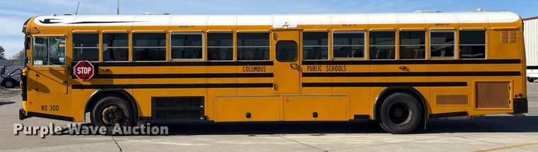 image for item FG2603 2014 Blue Bird school bus