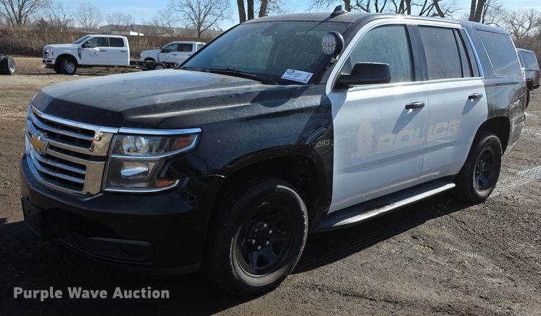 image for item FI0691 2020 Chevrolet Tahoe Police SUV