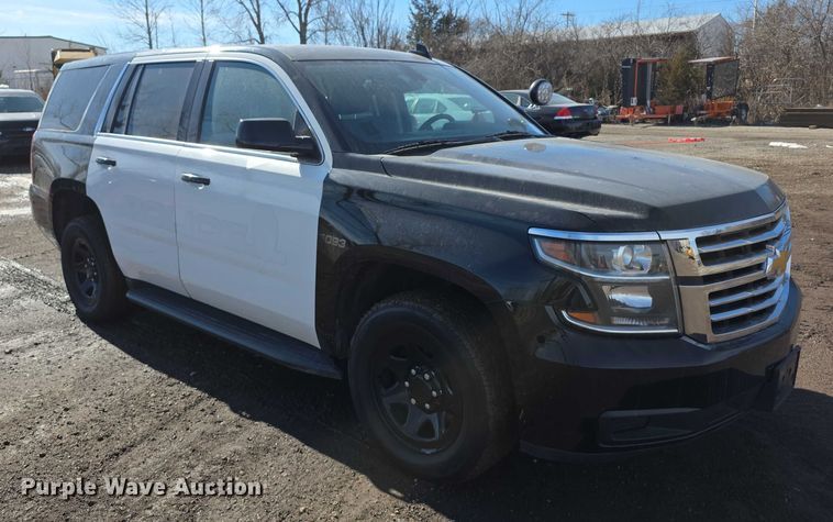 image for item FI0691 2020 Chevrolet Tahoe Police SUV