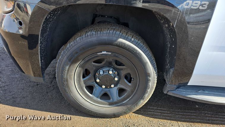 image for item FI0691 2020 Chevrolet Tahoe Police SUV