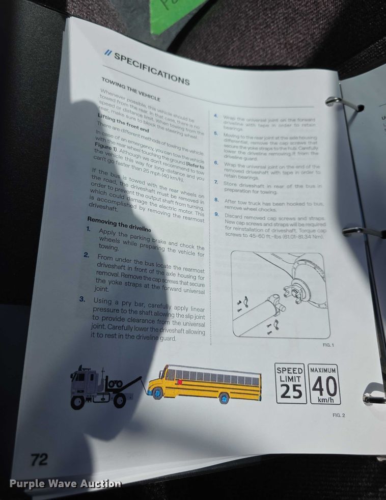 image for item FI0770 2021 Lion C electric school bus