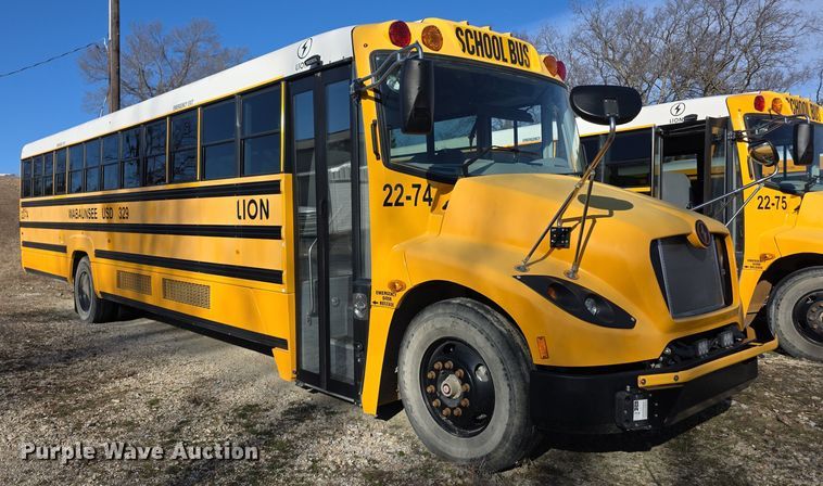 image for item FI0771 2021 Lion C electric school bus