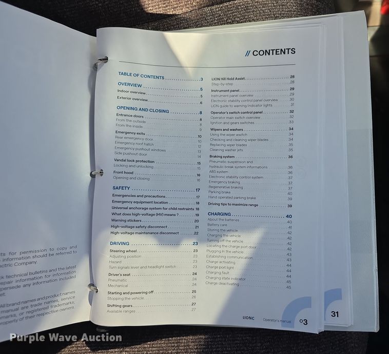 image for item FI0771 2021 Lion C electric school bus