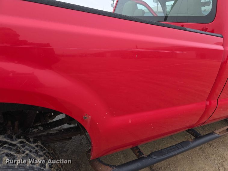 image for item FI0818 2008 Ford F350 Super Duty XL pickup truck