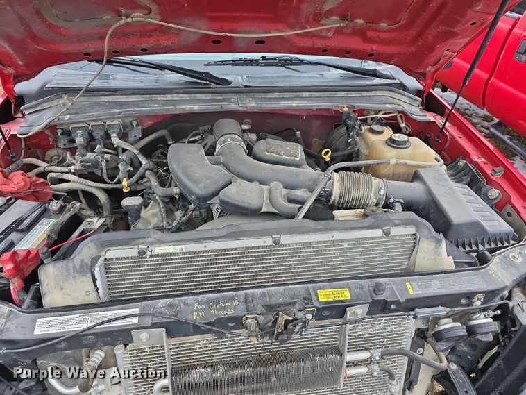 image for item FI0818 2008 Ford F350 Super Duty XL pickup truck