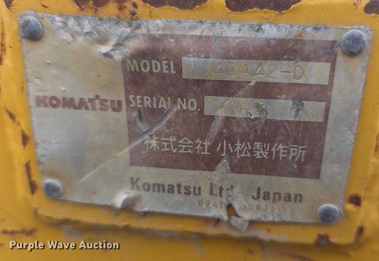 image for item FI0820 2006 Komatsu D65PX-15 dozer