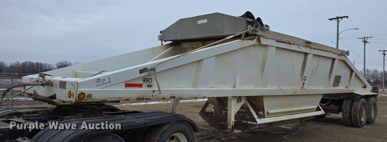 image for item FI0824 2004 Lufkin TBD4020 bottom dump trailer