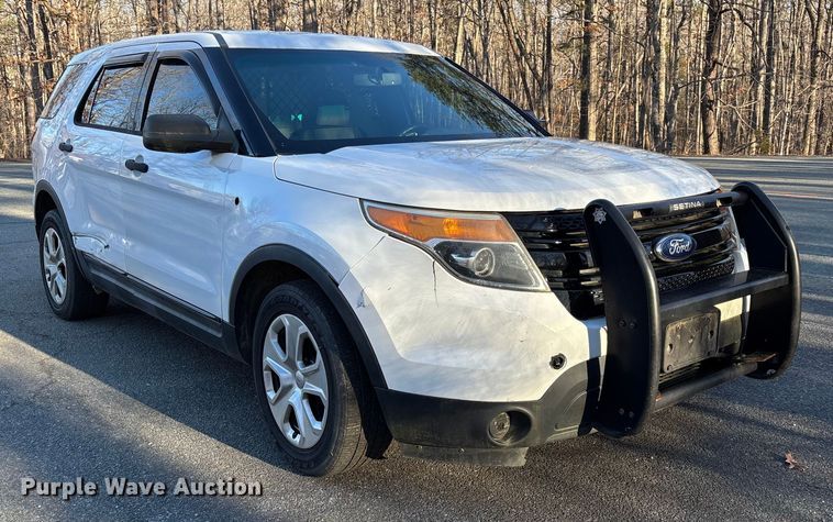 image for item FI1612 2015 Ford Explorer Police Interceptor SUV