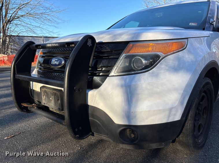 image for item FI1612 2015 Ford Explorer Police Interceptor SUV