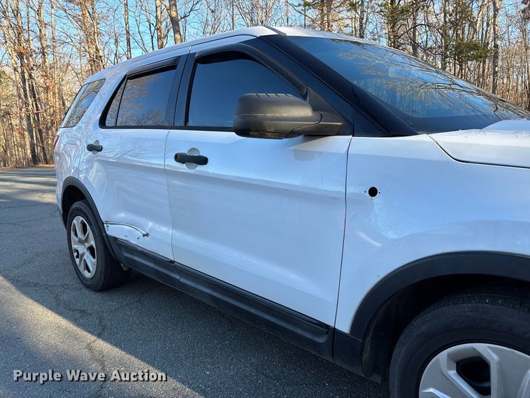 image for item FI1612 2015 Ford Explorer Police Interceptor SUV