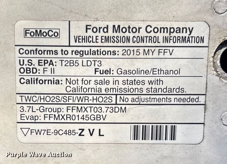 image for item FI1612 2015 Ford Explorer Police Interceptor SUV