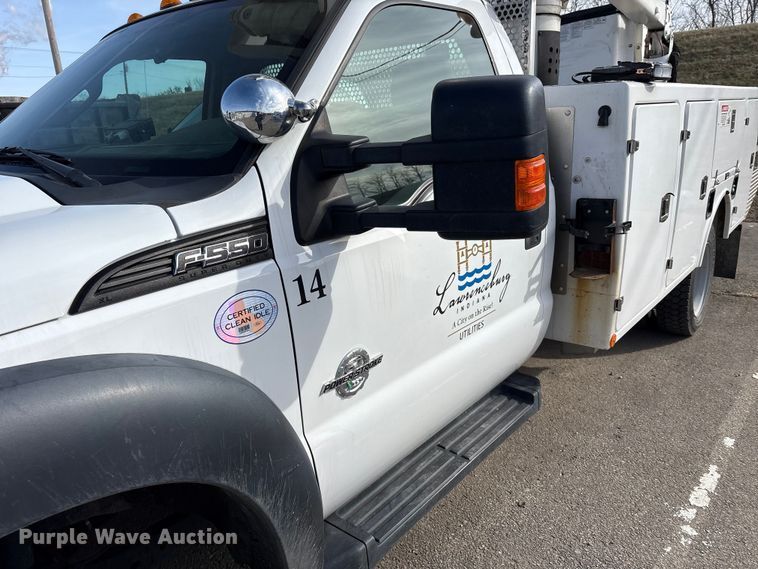 image for item FK1126 2012 Ford F-550 bucket truck