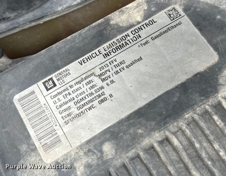 image for item FK1585 2013 Chevrolet Silverado 3500HD pickup truck