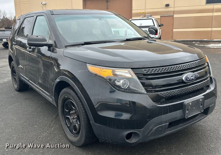 image for item FK1586 2014 Ford Explorer Police Interceptor  SUV