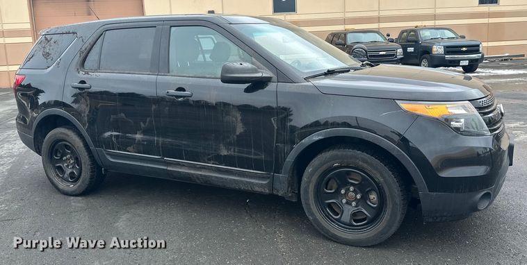 image for item FK1586 2014 Ford Explorer Police Interceptor  SUV