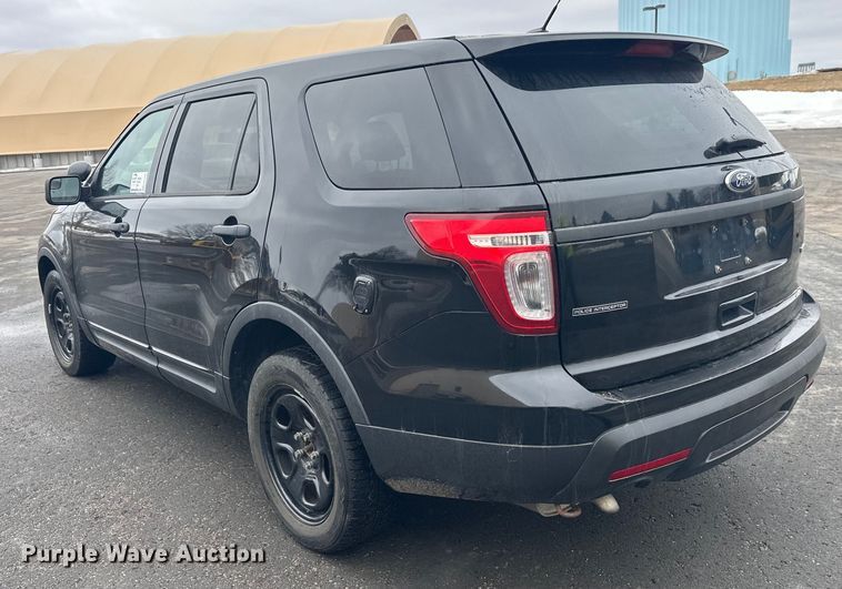 image for item FK1586 2014 Ford Explorer Police Interceptor  SUV