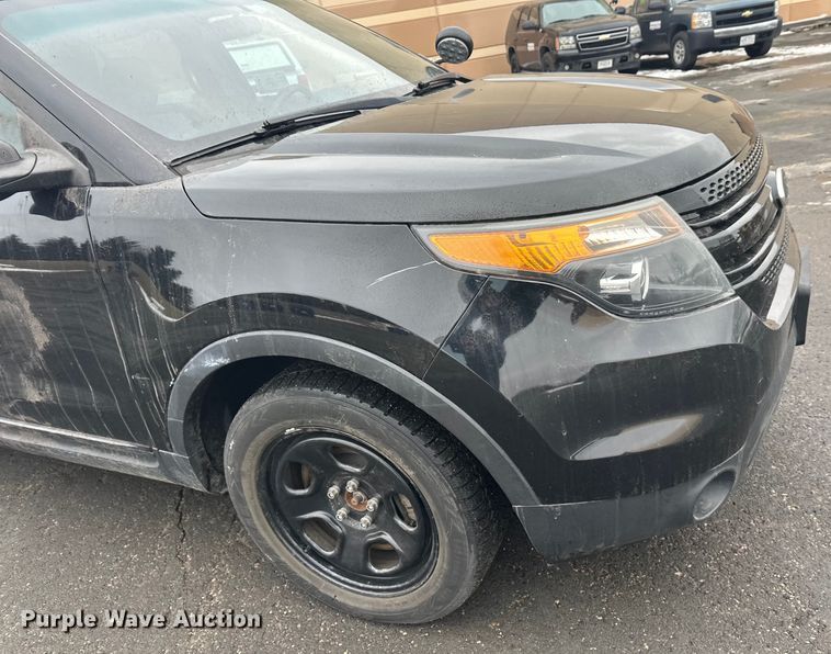 image for item FK1586 2014 Ford Explorer Police Interceptor  SUV