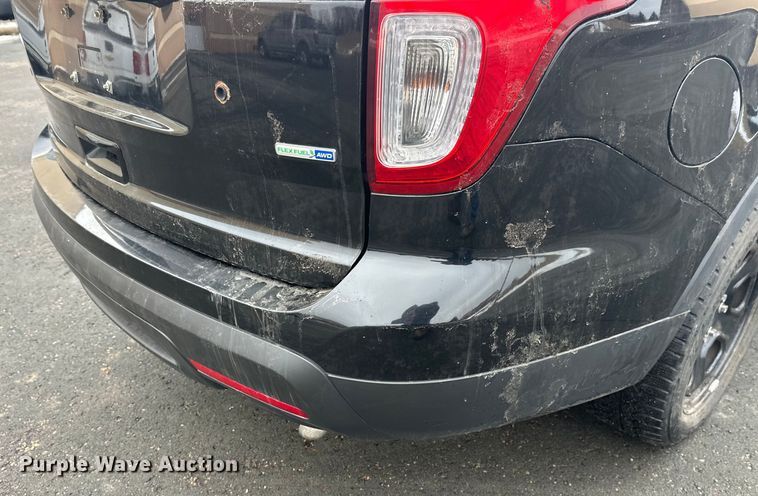 image for item FK1586 2014 Ford Explorer Police Interceptor  SUV