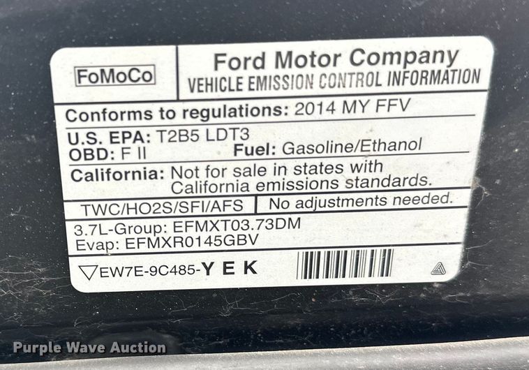 image for item FK1586 2014 Ford Explorer Police Interceptor  SUV