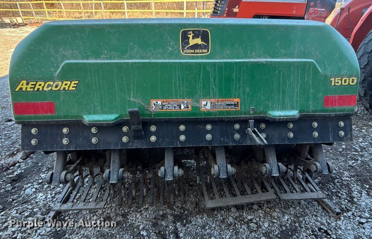 image for item FO3544 John Deere 1500 aerator