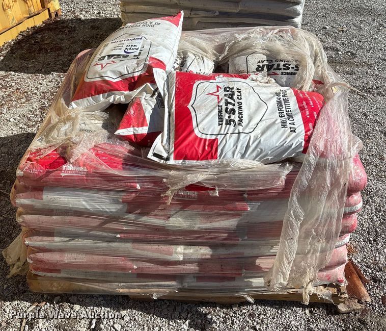 image for item FO3551 Approximately 36 Turface 5 Star red packing clay