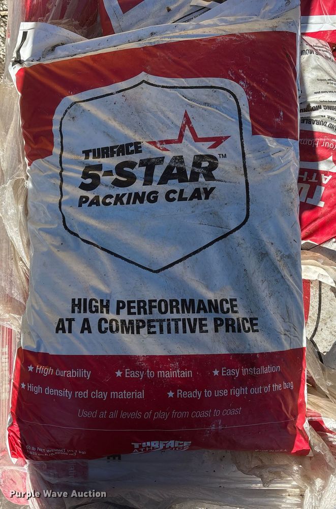 image for item FO3551 Approximately 36 Turface 5 Star red packing clay