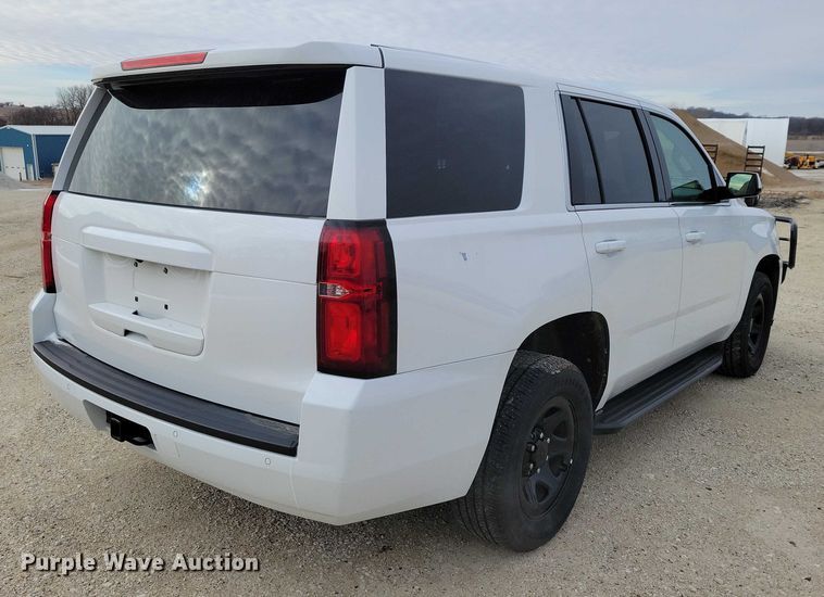 image for item NO9896 2020 Chevrolet  Tahoe Police SUV