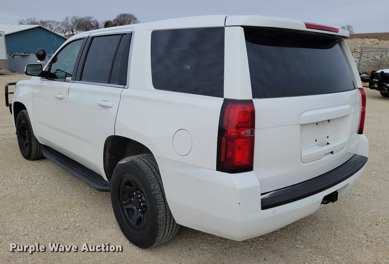 image for item NO9896 2020 Chevrolet  Tahoe Police SUV