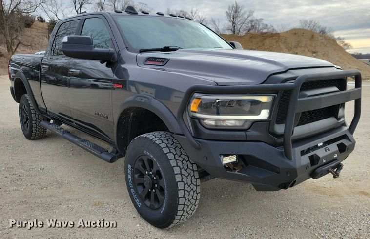 image for item NO9897 2020 RAM 2500 Power Wagon Crew Cab pickup truck