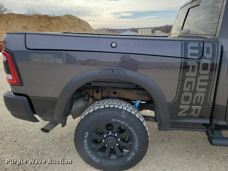 image for item NO9897 2020 RAM 2500 Power Wagon Crew Cab pickup truck