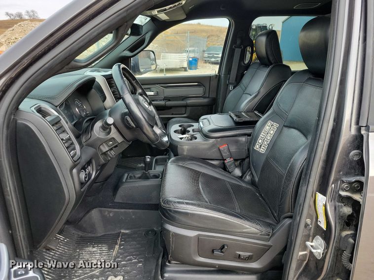 image for item NO9897 2020 RAM 2500 Power Wagon Crew Cab pickup truck