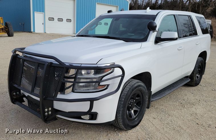 image for item NO9898 2017 Chevrolet  Tahoe Police SUV