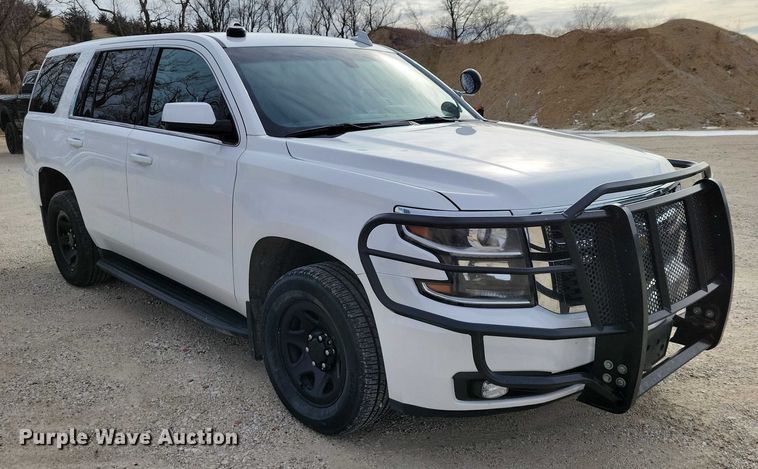 image for item NO9898 2017 Chevrolet  Tahoe Police SUV