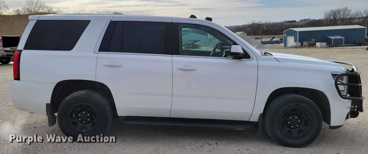 image for item NO9898 2017 Chevrolet  Tahoe Police SUV