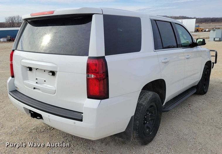 image for item NO9898 2017 Chevrolet  Tahoe Police SUV