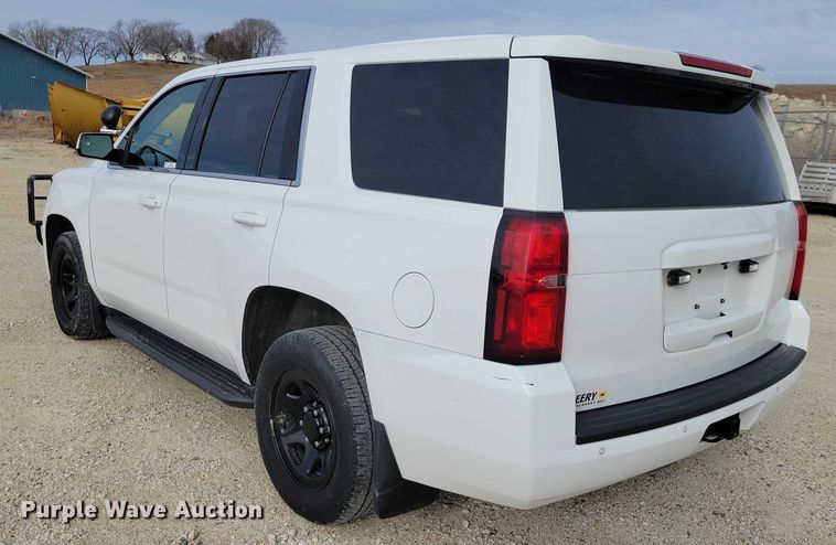 image for item NO9898 2017 Chevrolet  Tahoe Police SUV