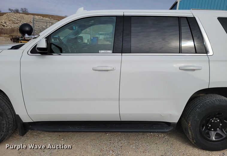 image for item NO9898 2017 Chevrolet  Tahoe Police SUV